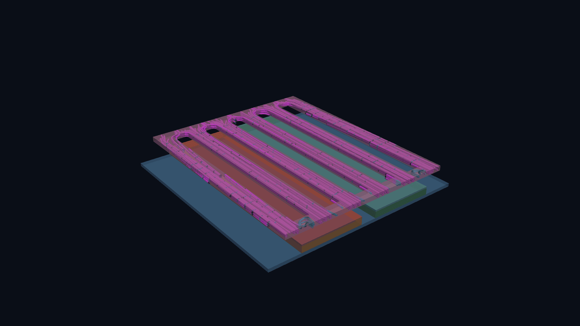 Interposer cold plate